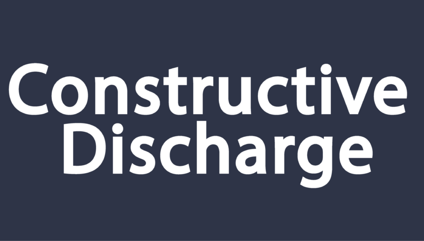 Constructive Discharge in texas