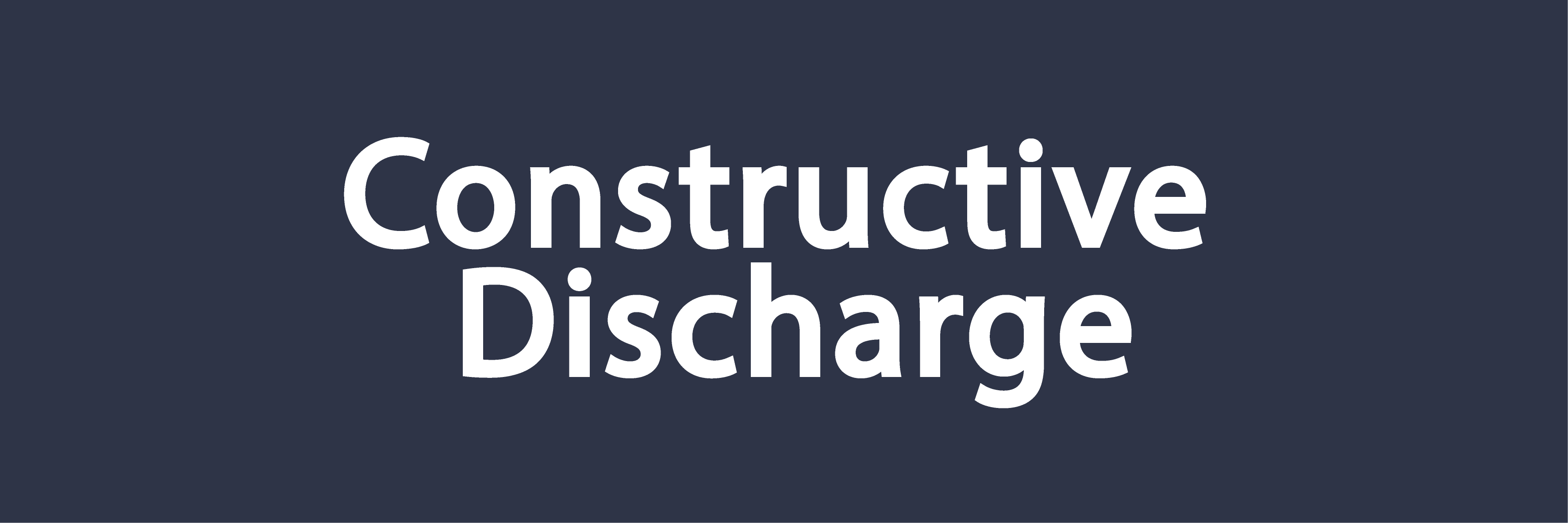 Constructive Discharge in texas