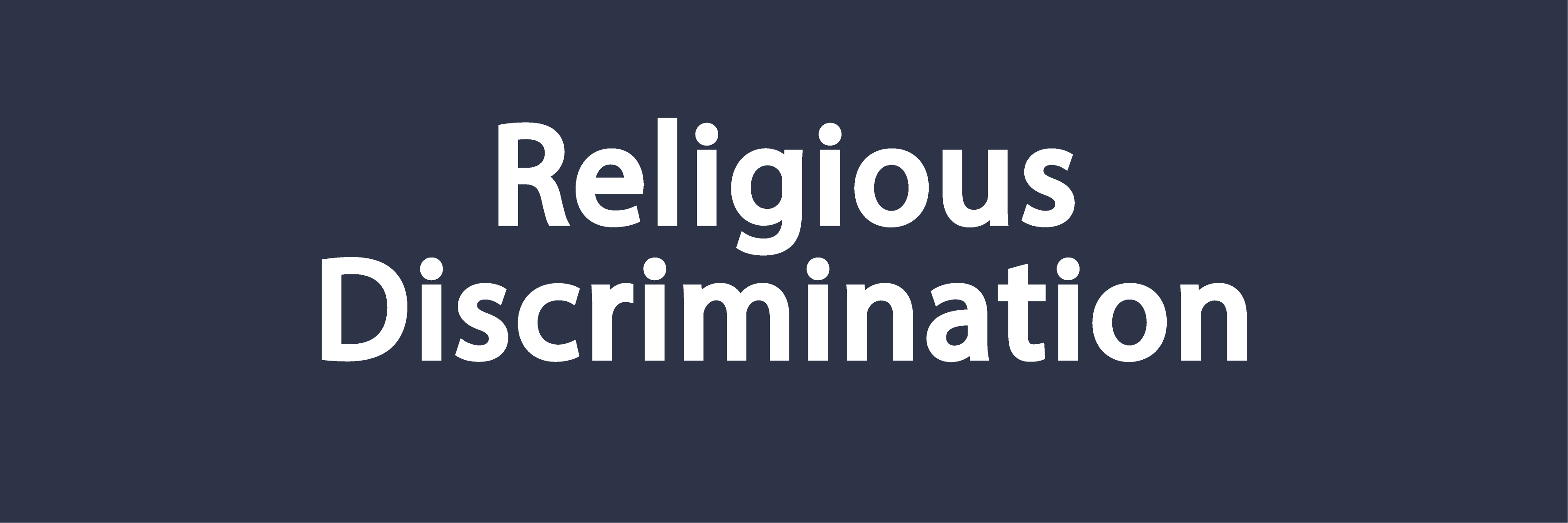 Religious Discrimination