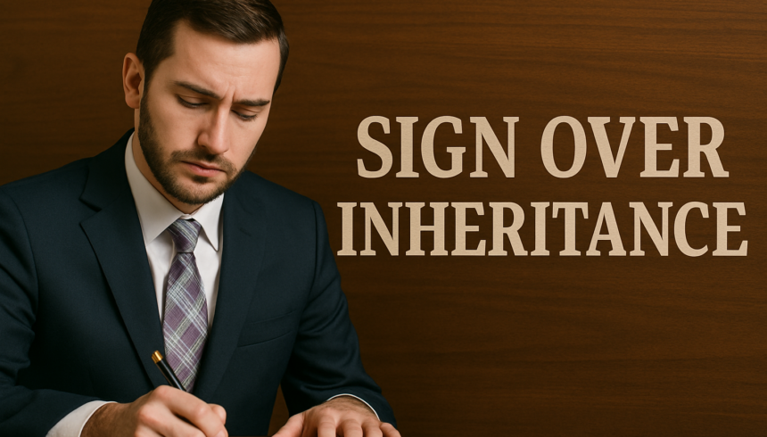 Can I Sign Over My Inheritance to Someone Else in Texas? A Complete Guide