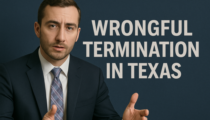 Wrongful Termination in Texas: What Employees Need to Know