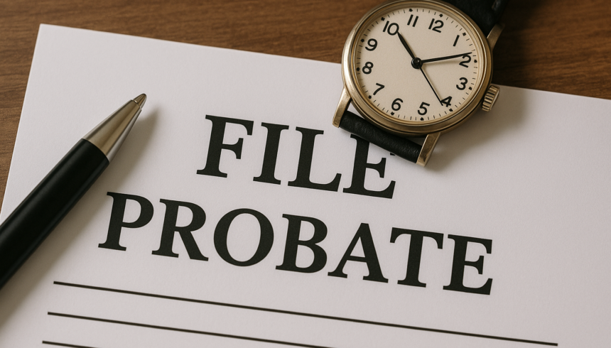 How Long Do You Have to File Probate After Death in Texas?