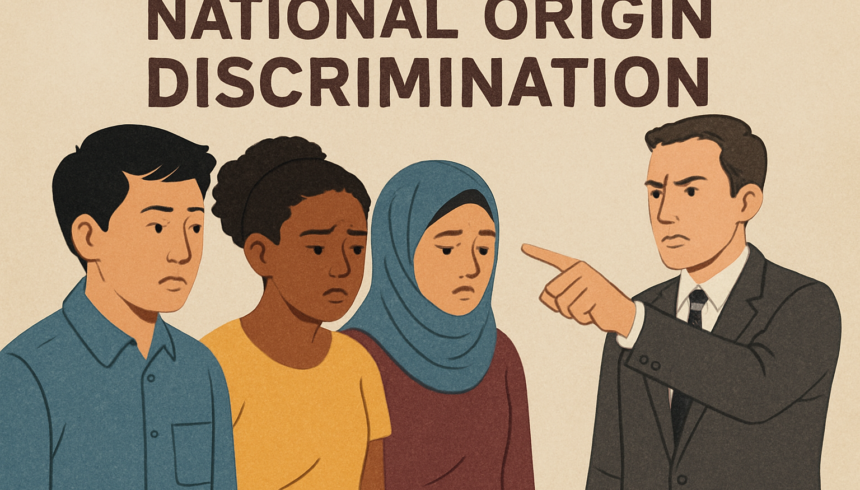 National Origin Discrimination in the Workplace: Know Your Rights in Texas