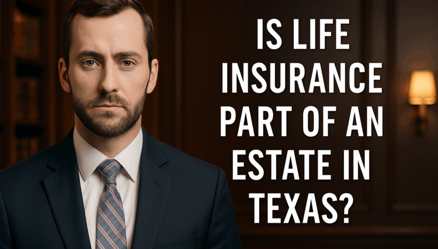 Is a Life Insurance Policy Part of an Estate? (2025 Texas Guide)