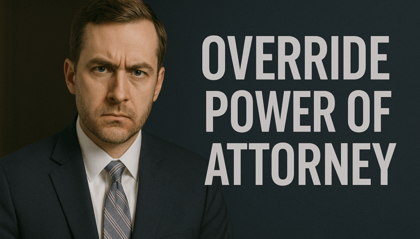 Who Can Override Power of Attorney in Texas? (2025 Guide)