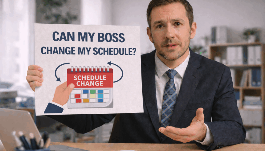 Can My Boss Change My Schedule? What Texas Employees Should Know