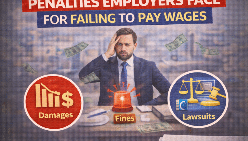 Penalties Employers Face for Failing to Pay Wages